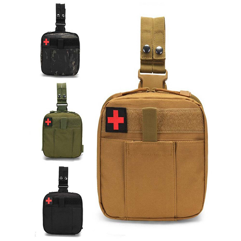 Outdoor Hunting Kit - MOLLE Drop Leg Pouch Medical Kit