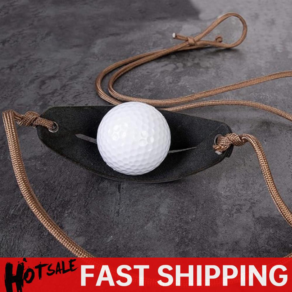 Hunting Outdoor Stores - Handmade Leather Shepherd Sling Old-Fashioned Slingshot