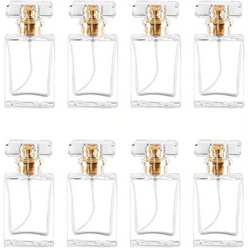 Scent Eliminator Spray - 8pcs 30ml Glass Perfume Bottles Empty