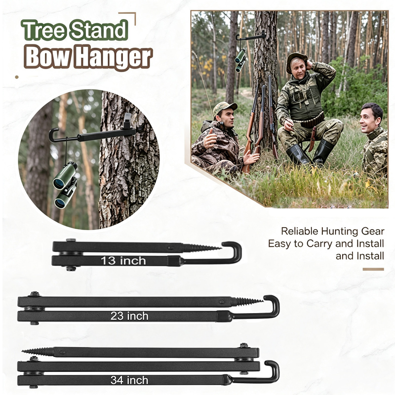 Outdoor Hunting Outfitters - Tree Stand Bow Hanger Bow Hunting