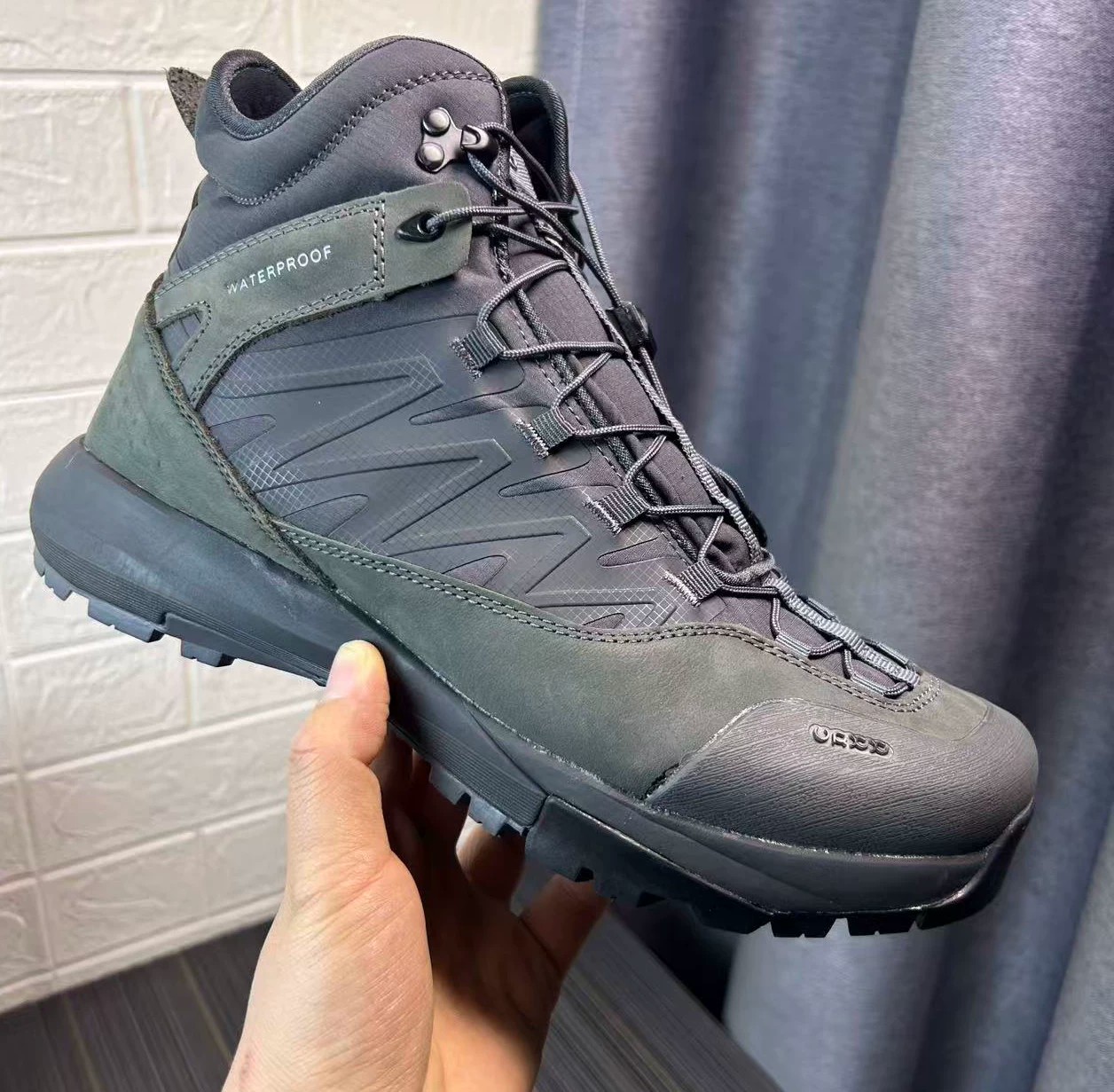 Hunting Outdoor Brands - High Top Hiking Leather Shoes Men