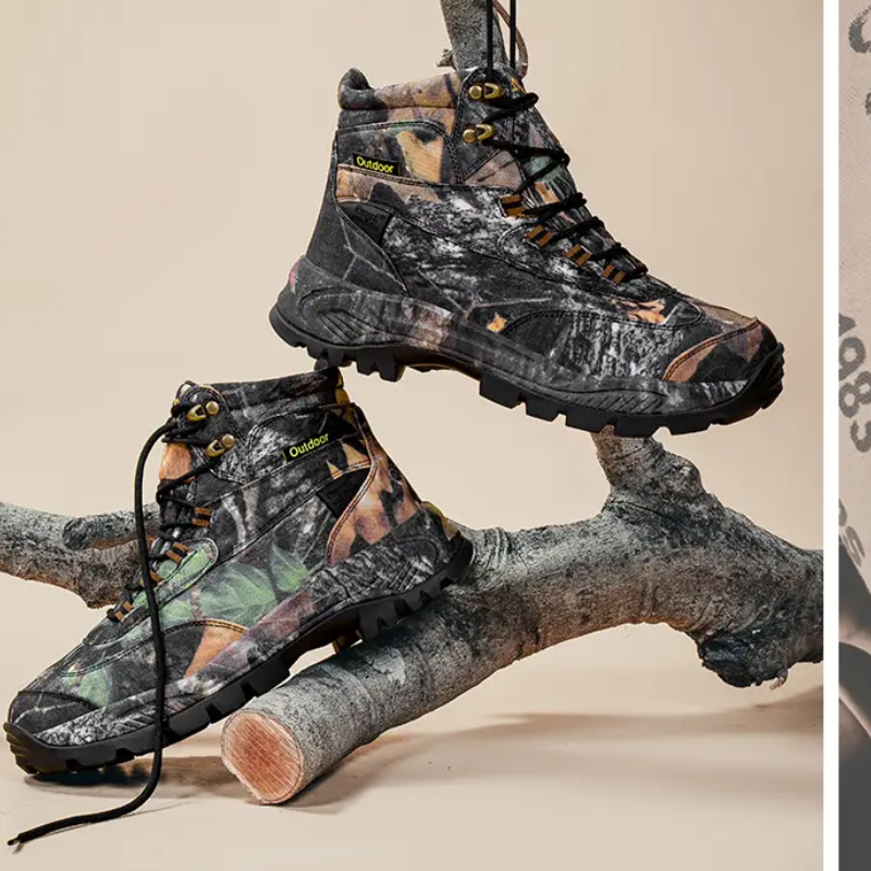 Hunting Outdoor Stores - Men's High Top Camouflage Hunting Boots