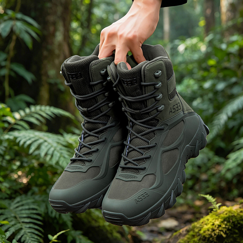 Hunting Outdoor Stores - Men Tactical Boot Casual Ultrallight Training