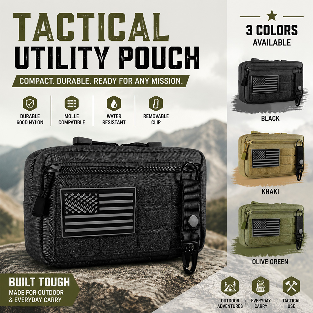Outdoor Hunting Kit - Tactical Molle EDC Pouch Outdoor First