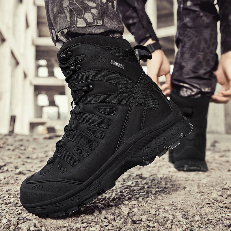 Hunting Outdoor Brands - New Men Tactical Boots Military Brand