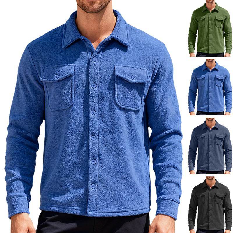 Hunting Outdoor Brands - Men's Outdoor Casual Fleece-Lined Work Jacket