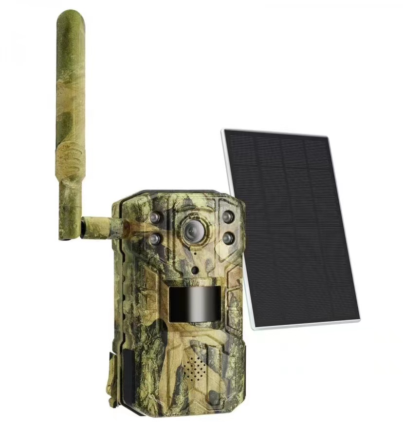 Outdoor Hunting Camera Wireless - 2K Support Solar Powered Lithium Battery