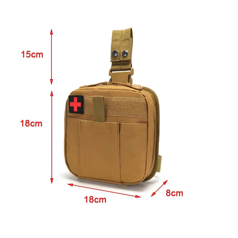 MOLLE Drop Leg Pouch Medical K - Outdoor Hunting Kit recension och pris