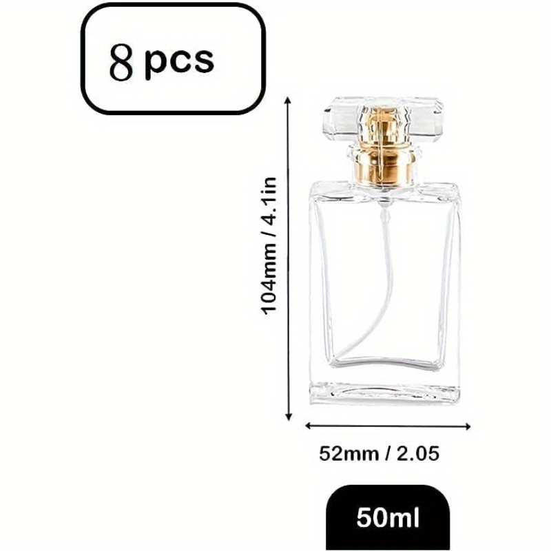 8pcs 30ml Glass Perfume Bottle - Scent Eliminator Spray recension och pris