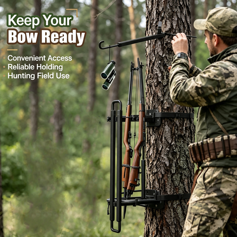 Tree Stand Bow Hanger Bow Hunt - Outdoor Hunting Outfitters recension och pris