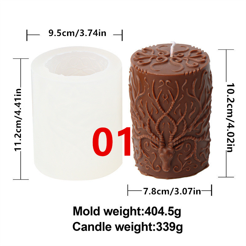 3D Columnar Xmas Deer Horn Can - Elk Bugle Call recension och pris