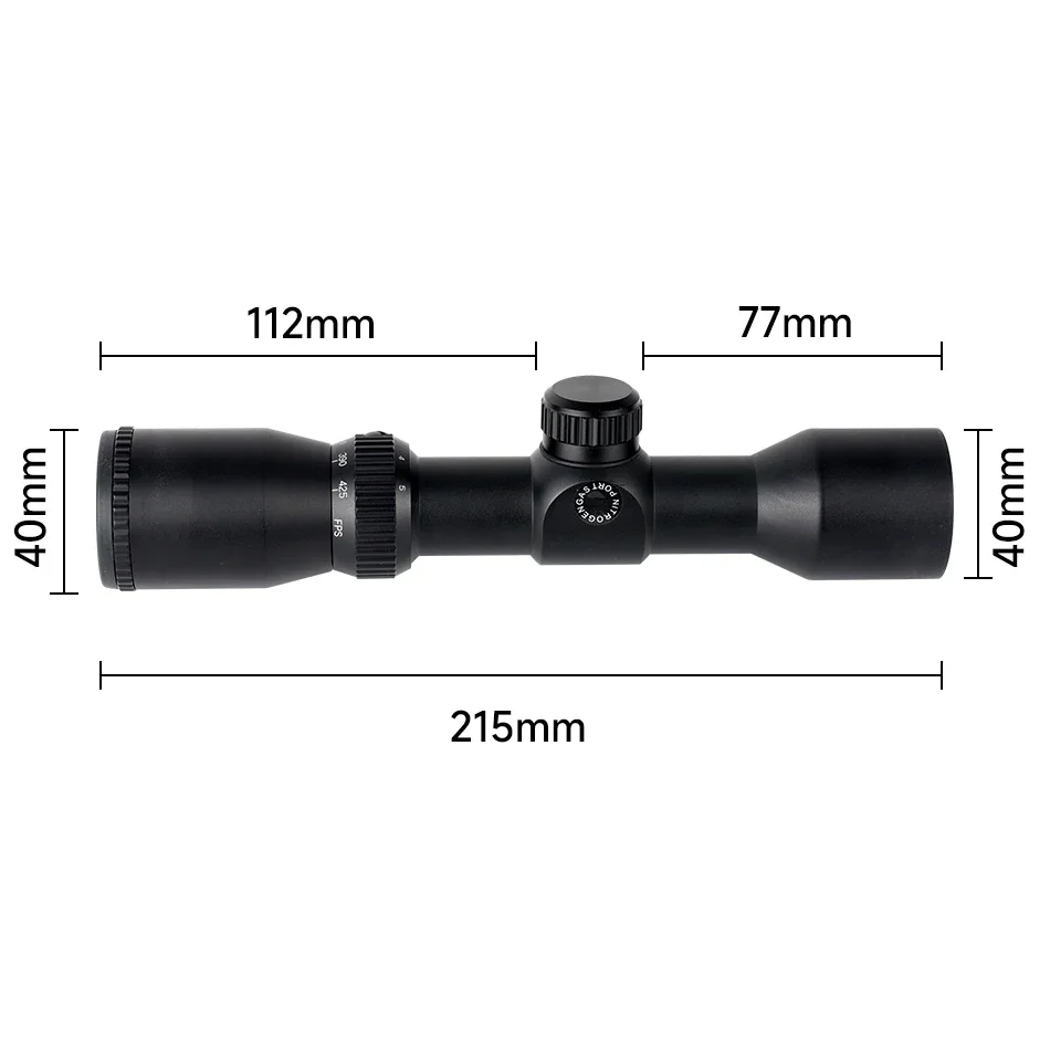 1.5-5X32 Crossbow Short Huntin - Crossbow Scope Sight recension och pris