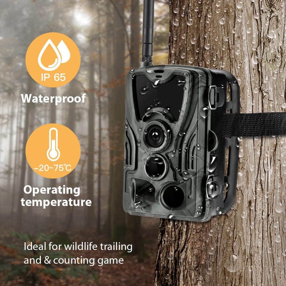 Outdoor 4G HD 1080P FTP SMTP M - Outdoor Hunting Camera Wireless recension och pris