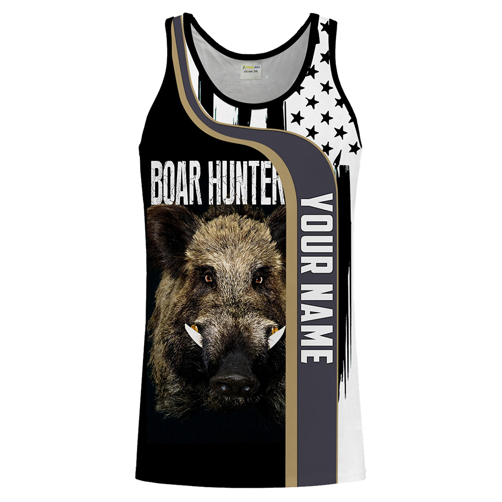 Custom Name Boar Hunter Tank T - Wildman Hunting & Outdoor Nelspruit recension och pris