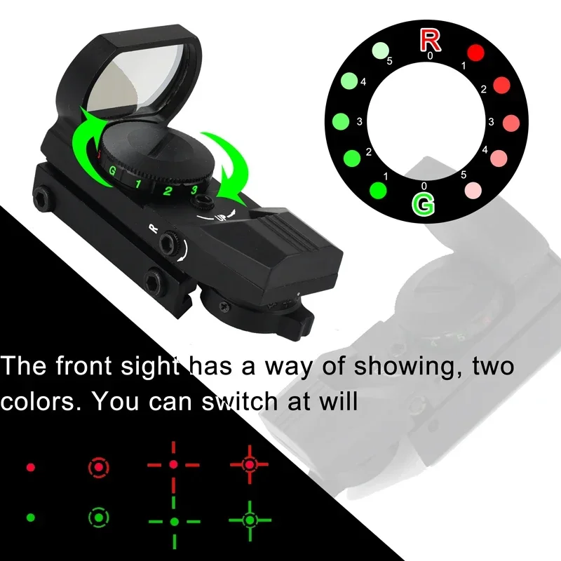 Tactical 1X22X33 Red Dot Sight - Crossbow Scope Sight recension och pris
