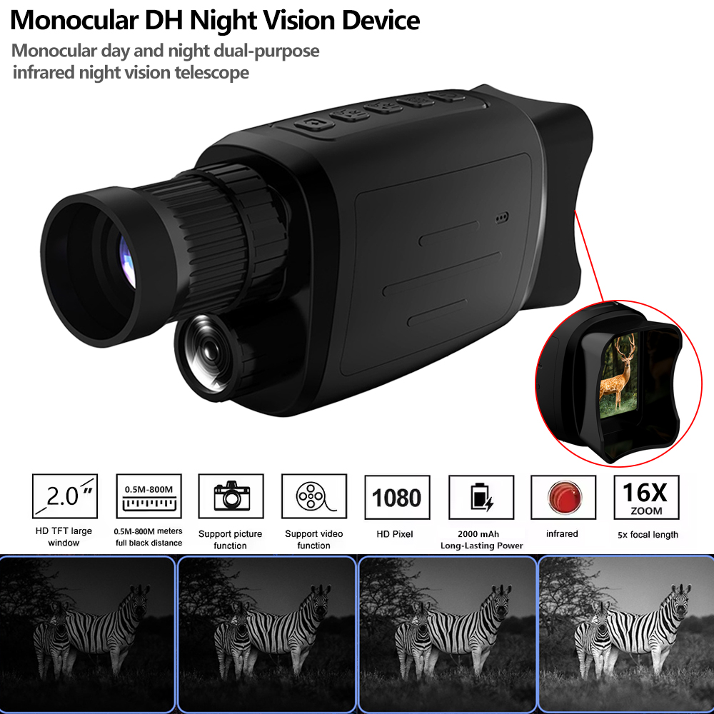 Monocular Night Vision Device  - Outdoor Hunting Pictures recension och pris