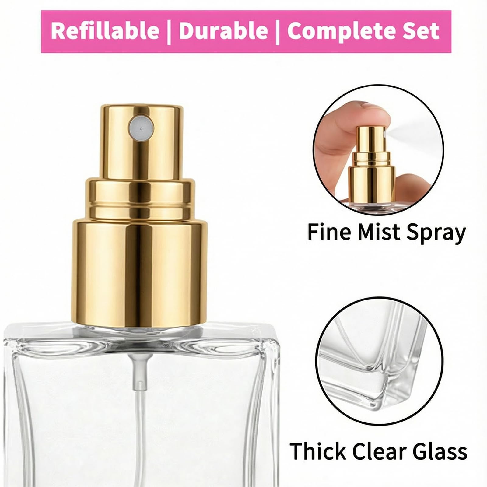 High quality 30 15ml clear gla - Scent Eliminator Spray recension och pris