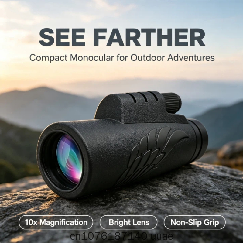 10X42 Single Tube Telescope Ou - Outdoor Hunting Youtube recension och pris