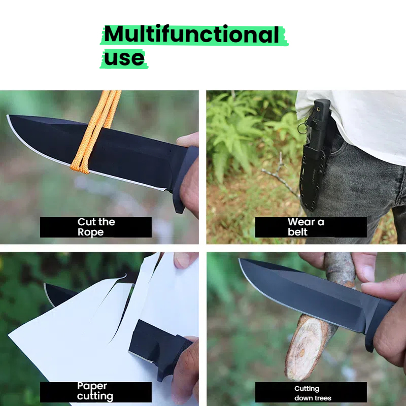 New fixed-blade outdoor high-h - Hunting Knife Outdoor Edge recension och pris
