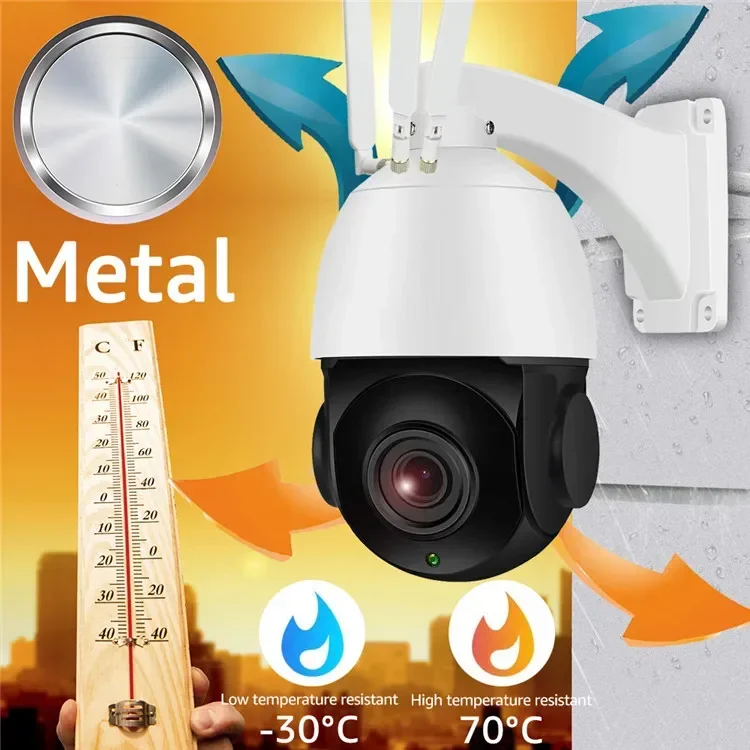 5MP Wireless 30X Zoom PTZ 1080 - Outdoor Hunting Camera Wireless recension och pris