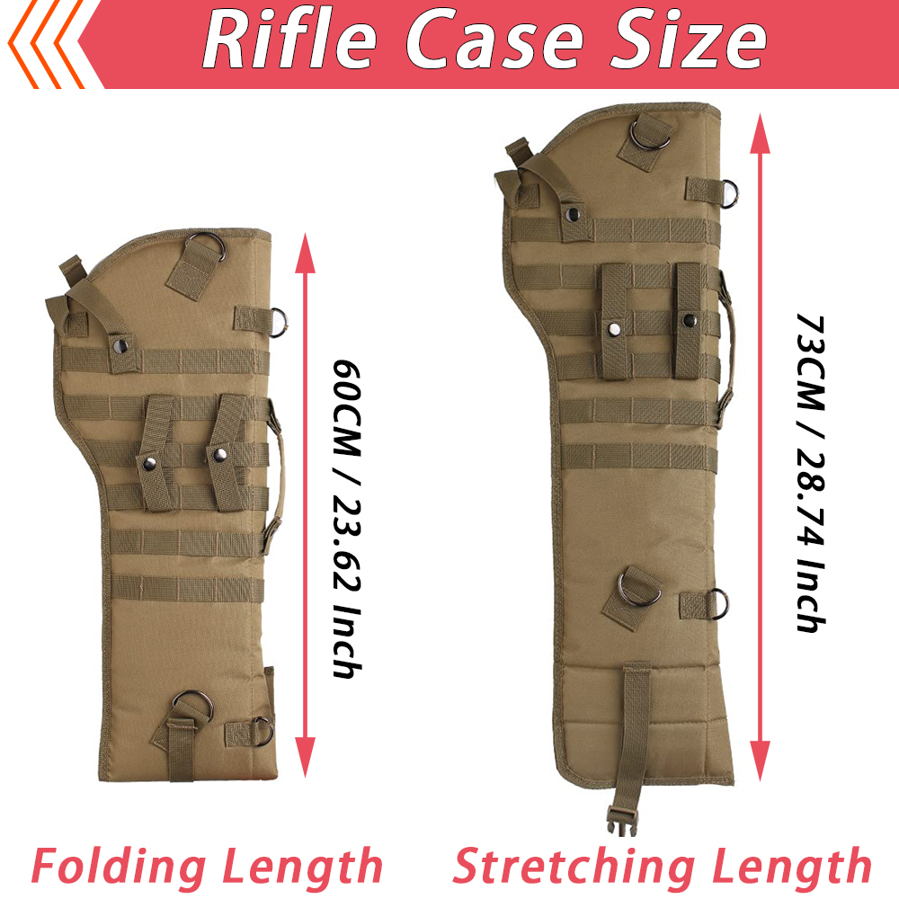 Tactical Rifle Scabbard Padded - Hunting Outdoor Stores recension och pris