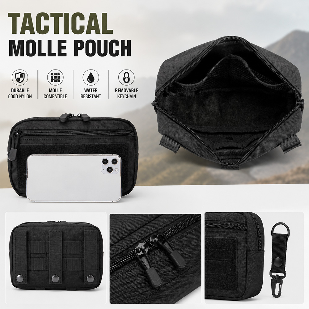 Tactical Molle EDC Pouch Outdo - Outdoor Hunting Kit recension och pris