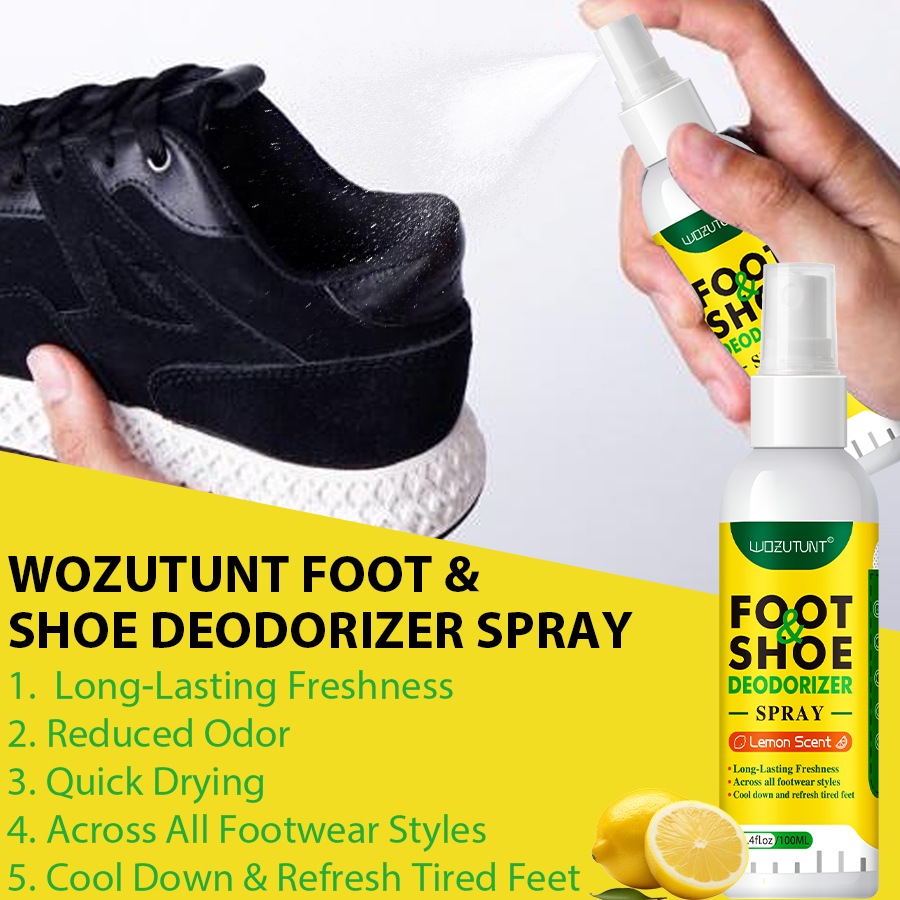 100ml Foot Shoes Deodorizer Sp - Scent Eliminator Spray recension och pris