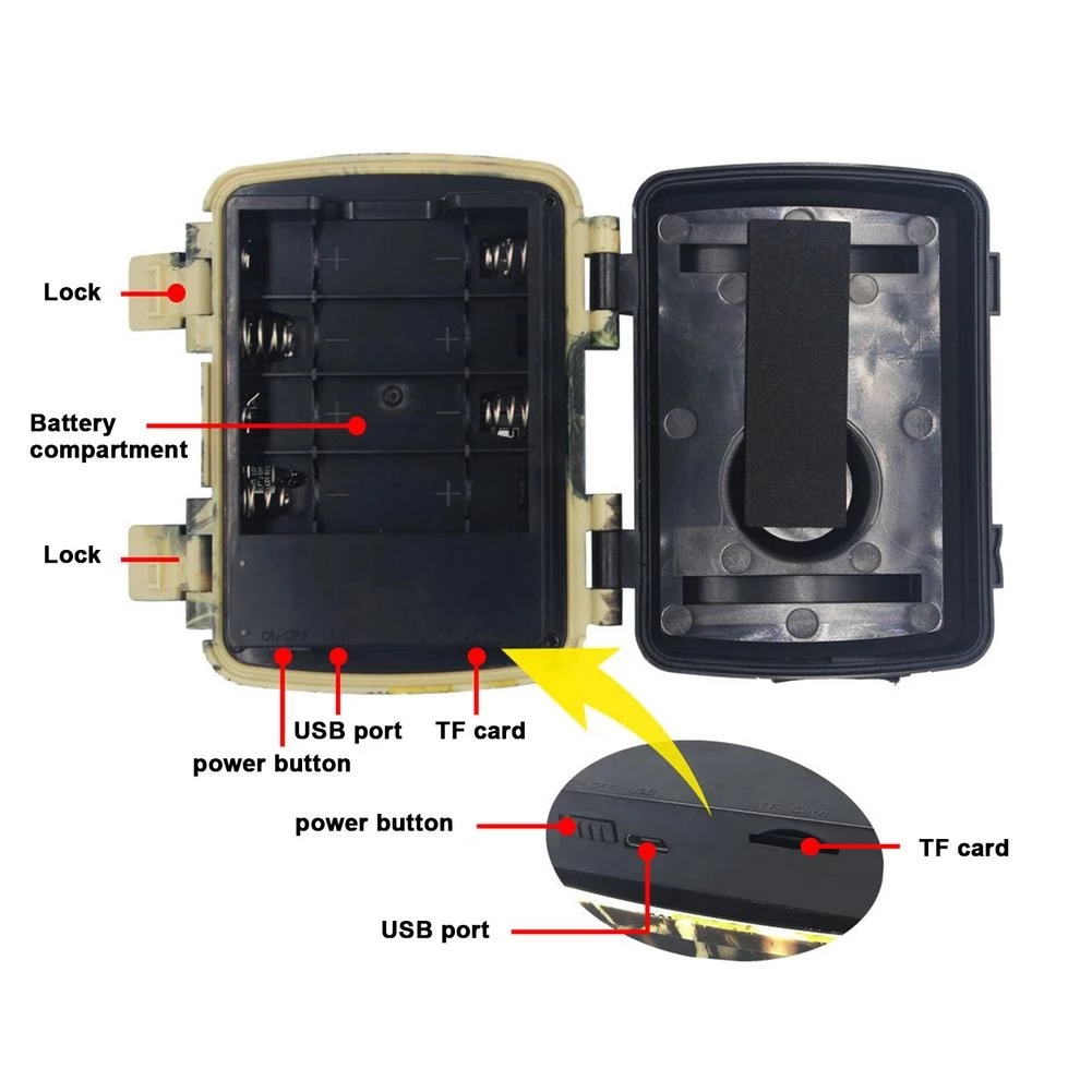 Mini Trail Hunting Camera PIR  - Outdoor Hunting Camera Wireless recension och pris