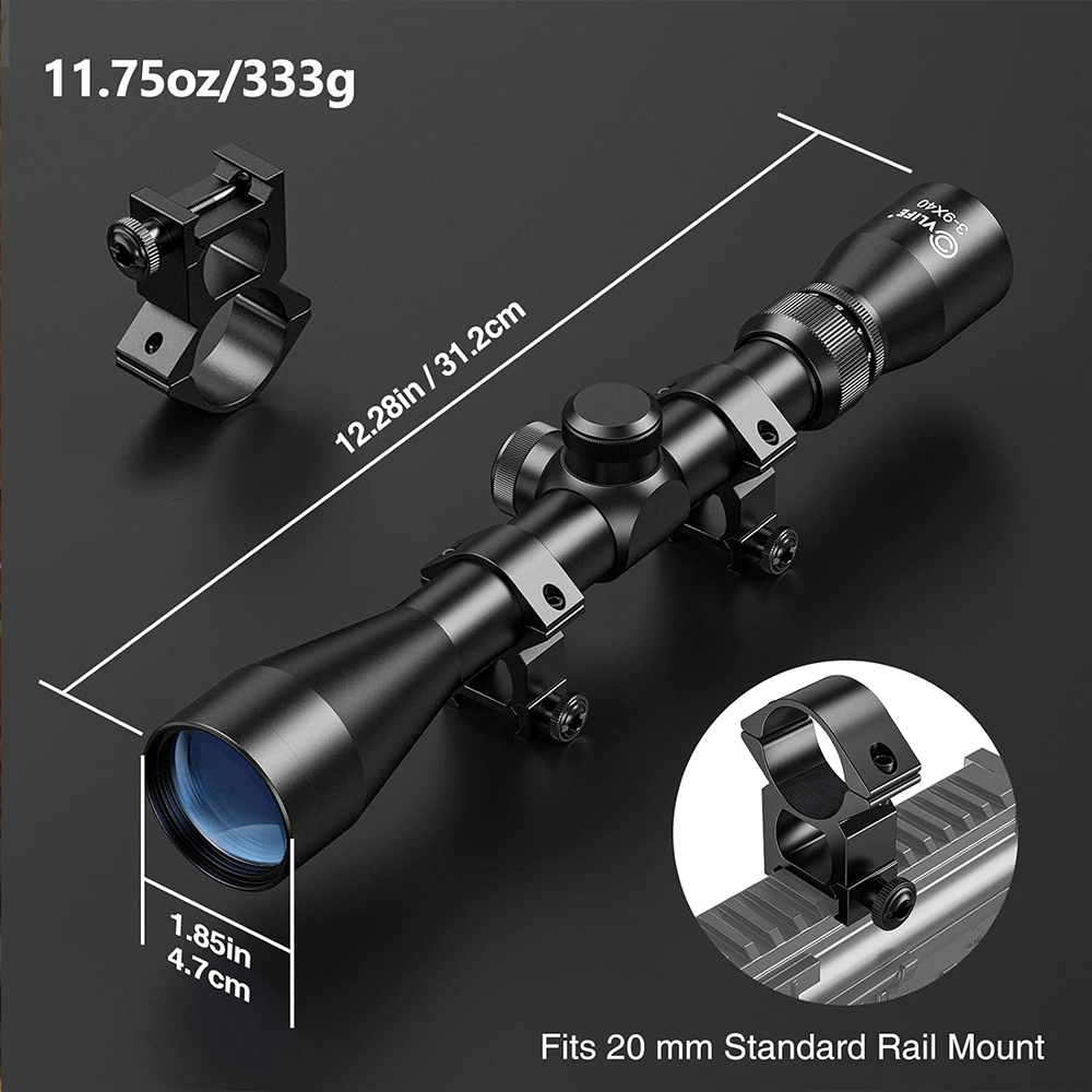 3-9X40 Hunting Deer Air Scope  - Crossbow Scope Sight recension och pris