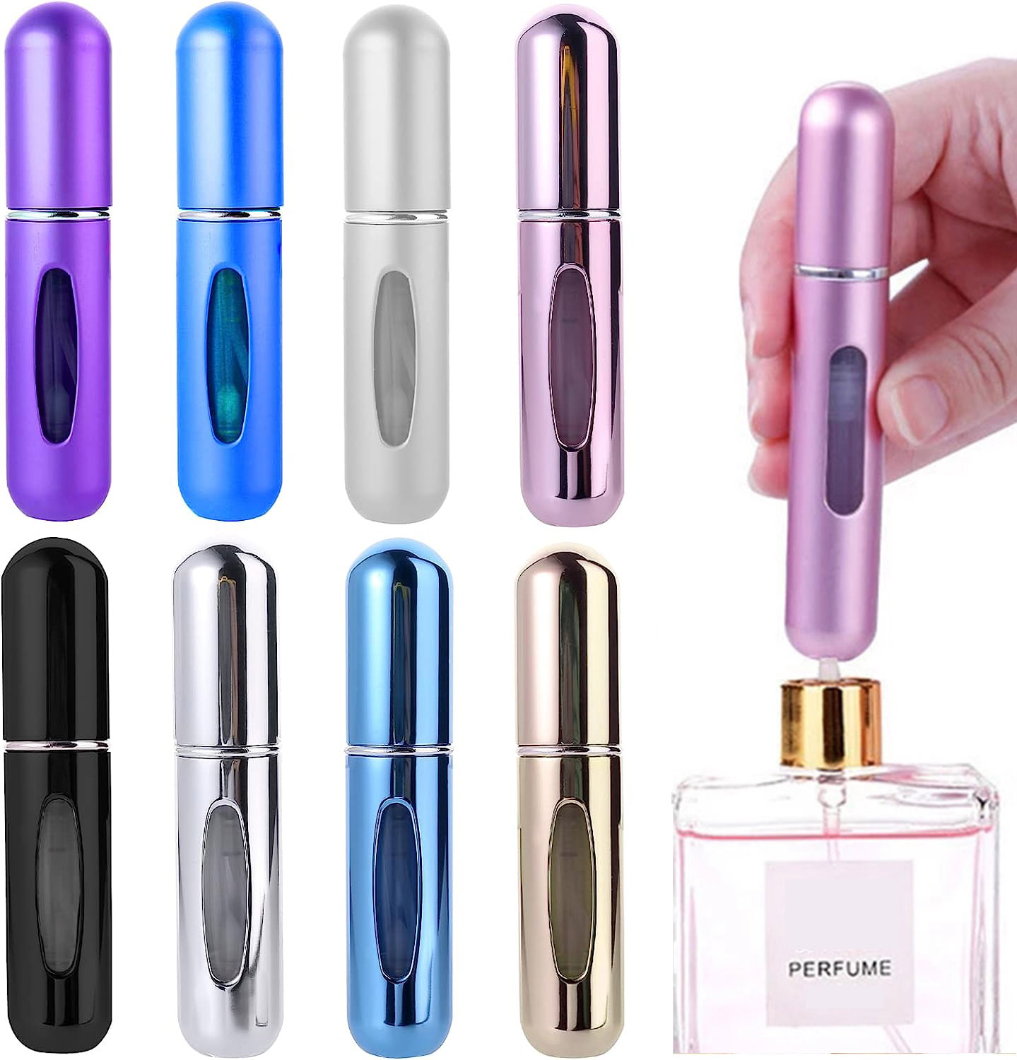 Refillable Mini Perfume Bottle - Scent Eliminator Spray recension och pris