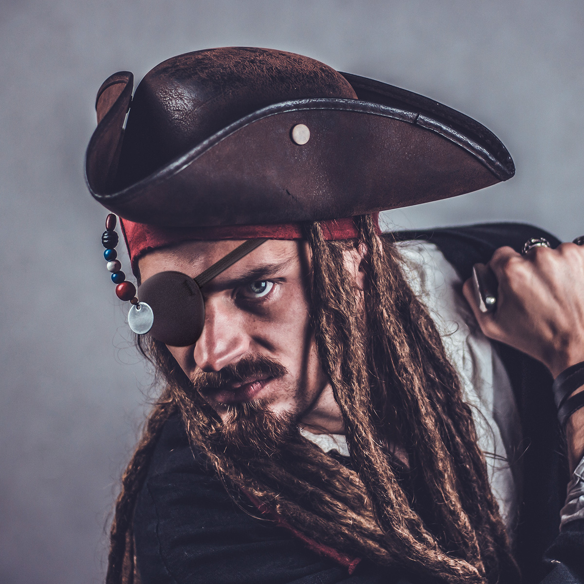 1PC Lazy Pirate Eye Patch Comf - Hunting Blind Fabric recension och pris