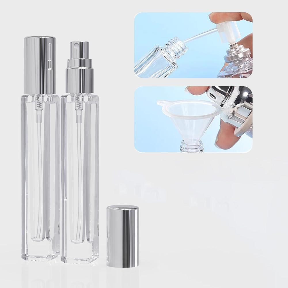 5-Piece Cologne Atomizer Empty - Scent Eliminator Spray recension och pris