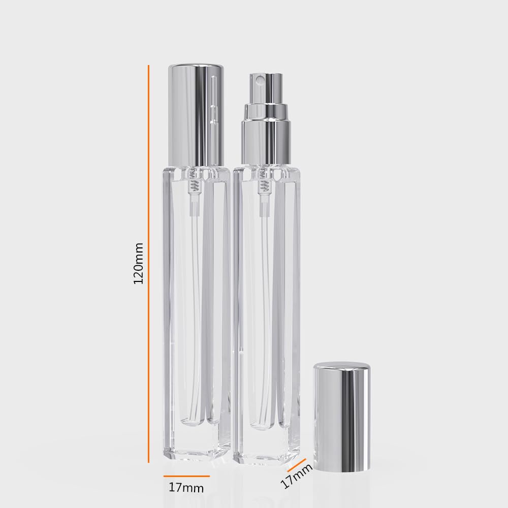 5-Piece Cologne Atomizer Empty - Scent Eliminator Spray recension och pris