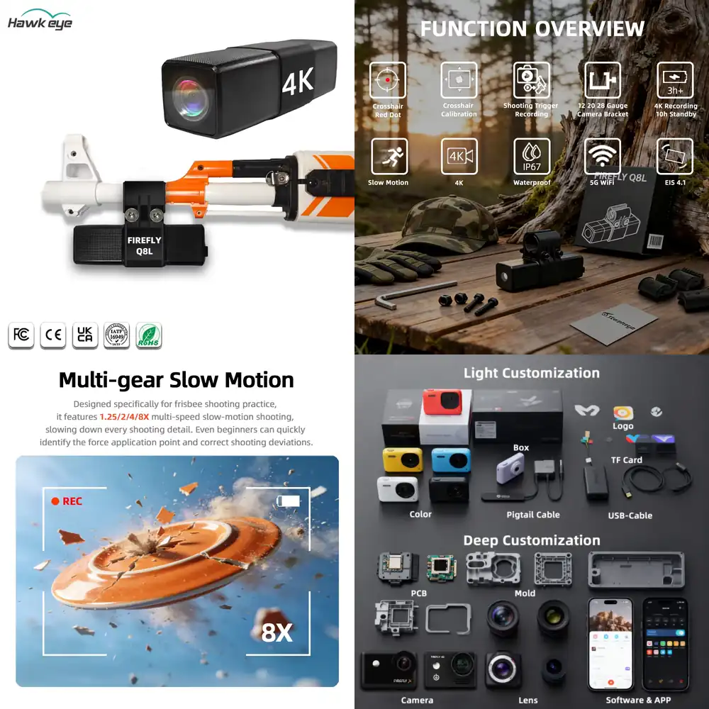 OEM 4K Hunting Camera Firefly  - Outdoor Hunting Camera Wireless recension och pris