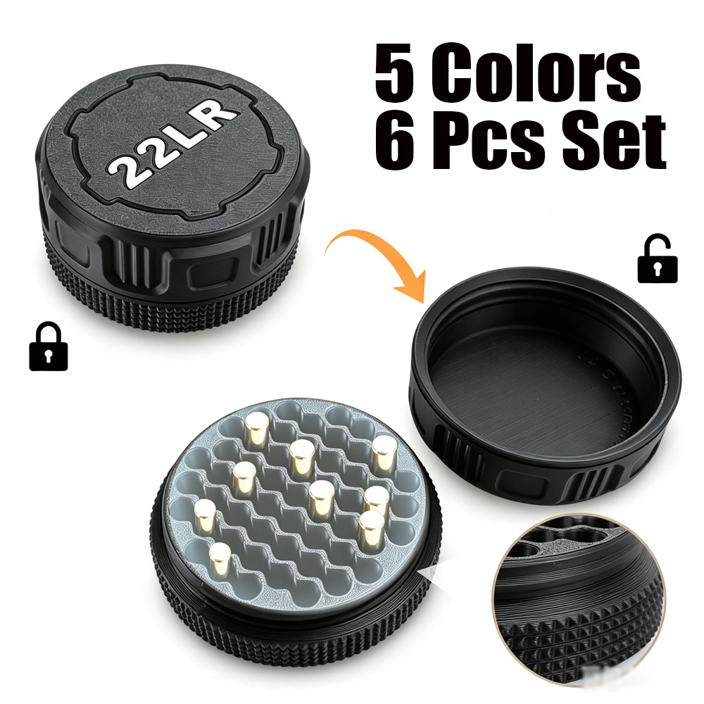 6Pcs Ammo Storage Box .22LR 55 - Hunting & Outdoor Supplies Photos recension och pris