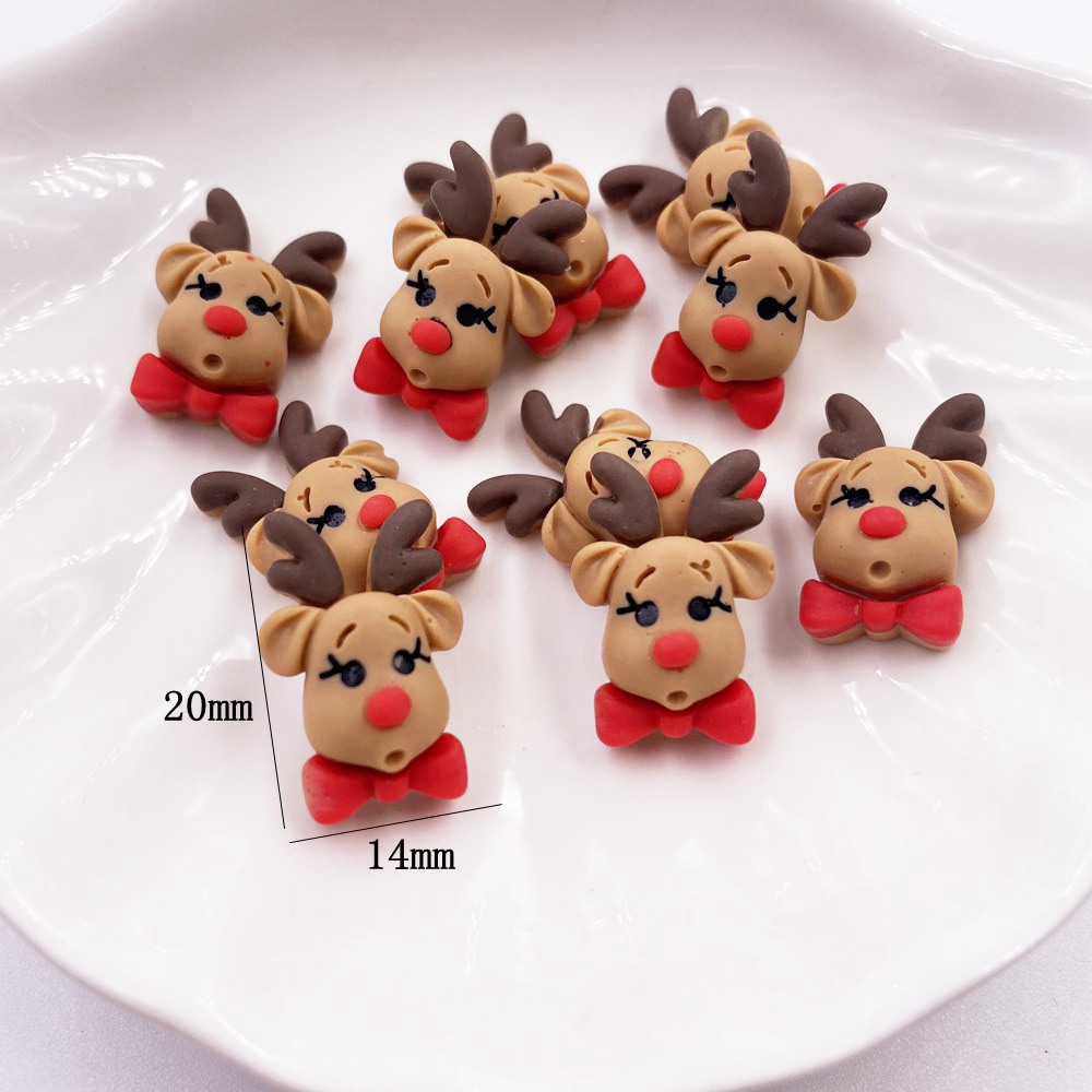 20PCS  Kawaii Colorful Resin E - Elk Bugle Call recension och pris