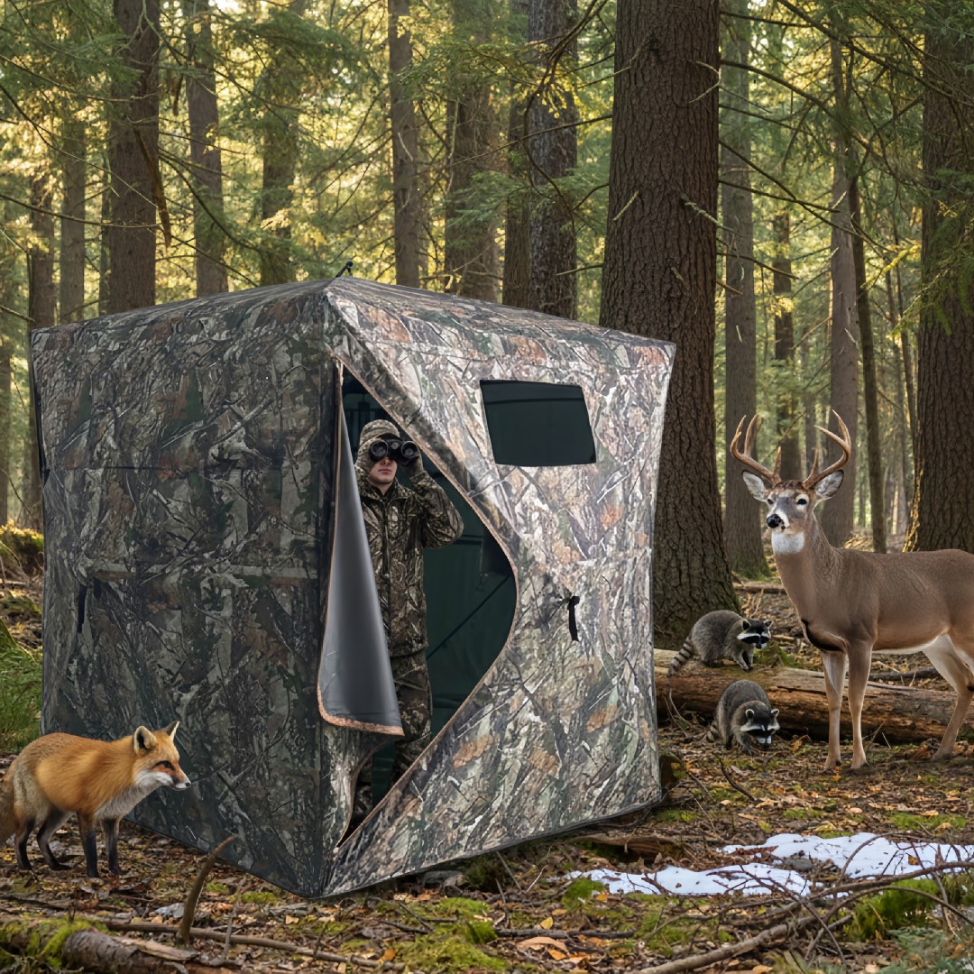 Camouflage Pop-Up Hunting Blin - Hunting & Outdoor Supplies Photos recension och pris