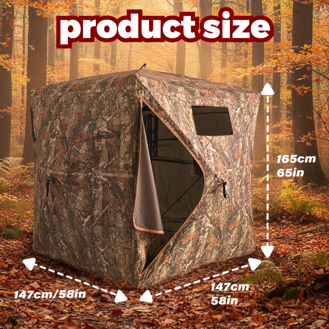 Camouflage Pop-Up Hunting Blin - Hunting & Outdoor Supplies Photos recension och pris
