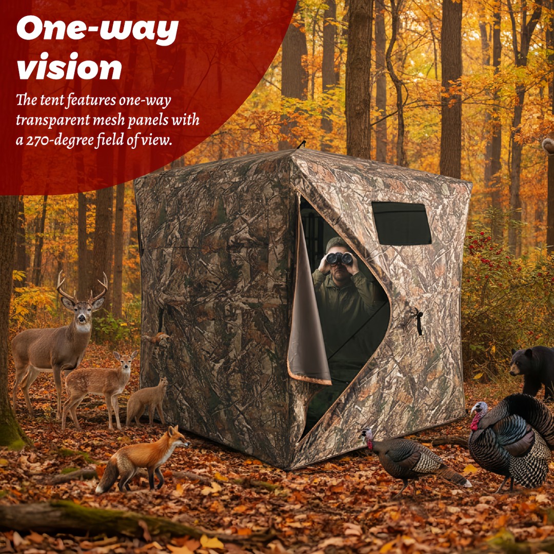 Camouflage Pop-Up Hunting Blin - Hunting & Outdoor Supplies Photos recension och pris