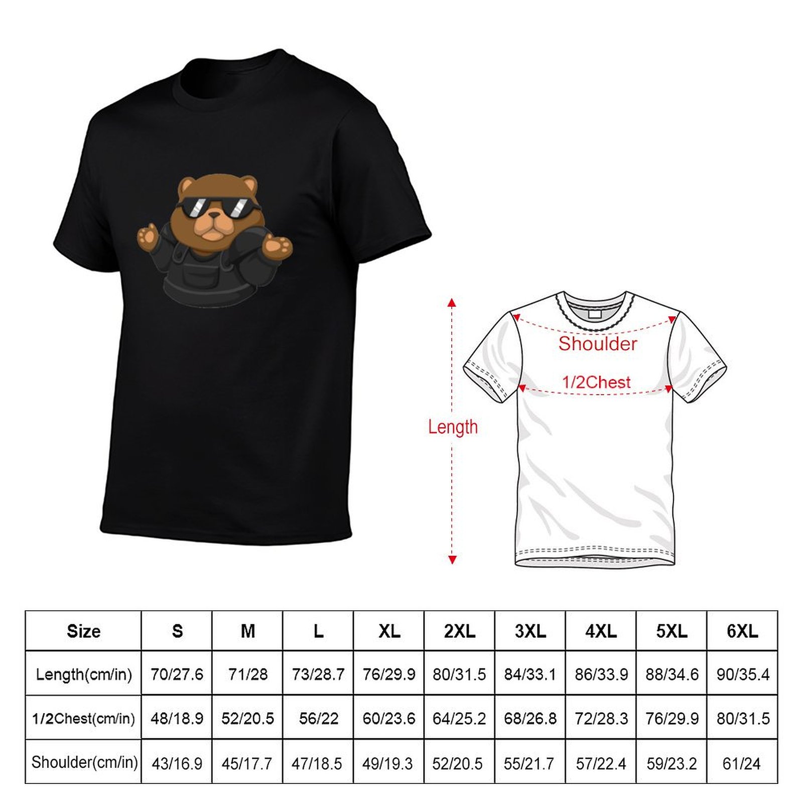 Bear Shrug Spray T-Shirt t shi - Bear Spray Protection recension och pris