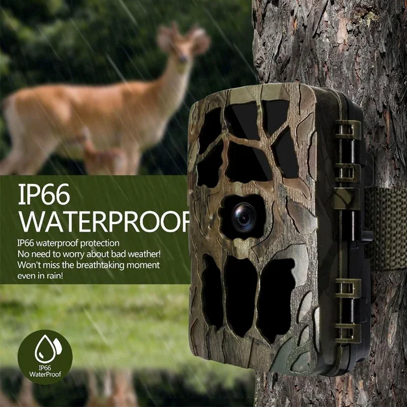 H982 IP66 Waterproof 4K Outdoo - Outdoor Hunting Camera Wireless recension och pris
