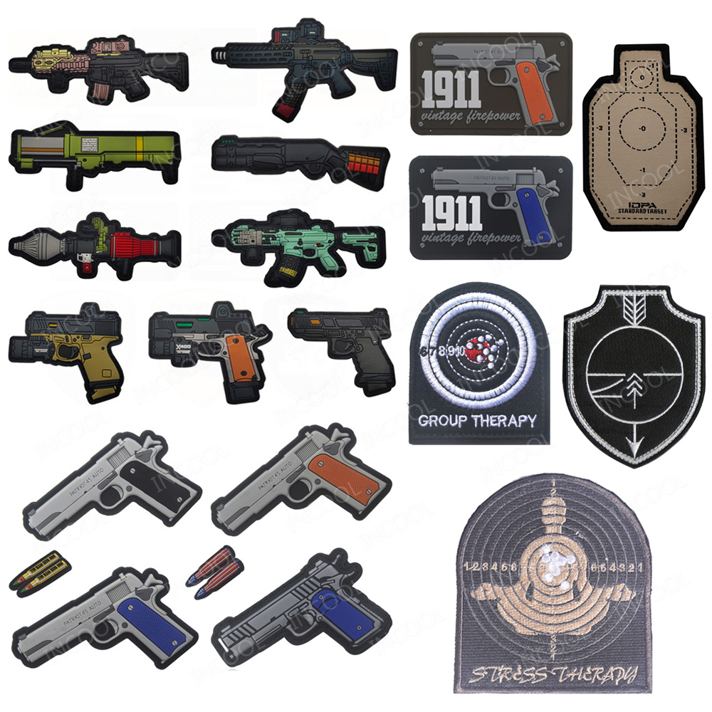 3D PVC Rubber Gun Patch AK47 H - Hunting Blind Fabric recension och pris