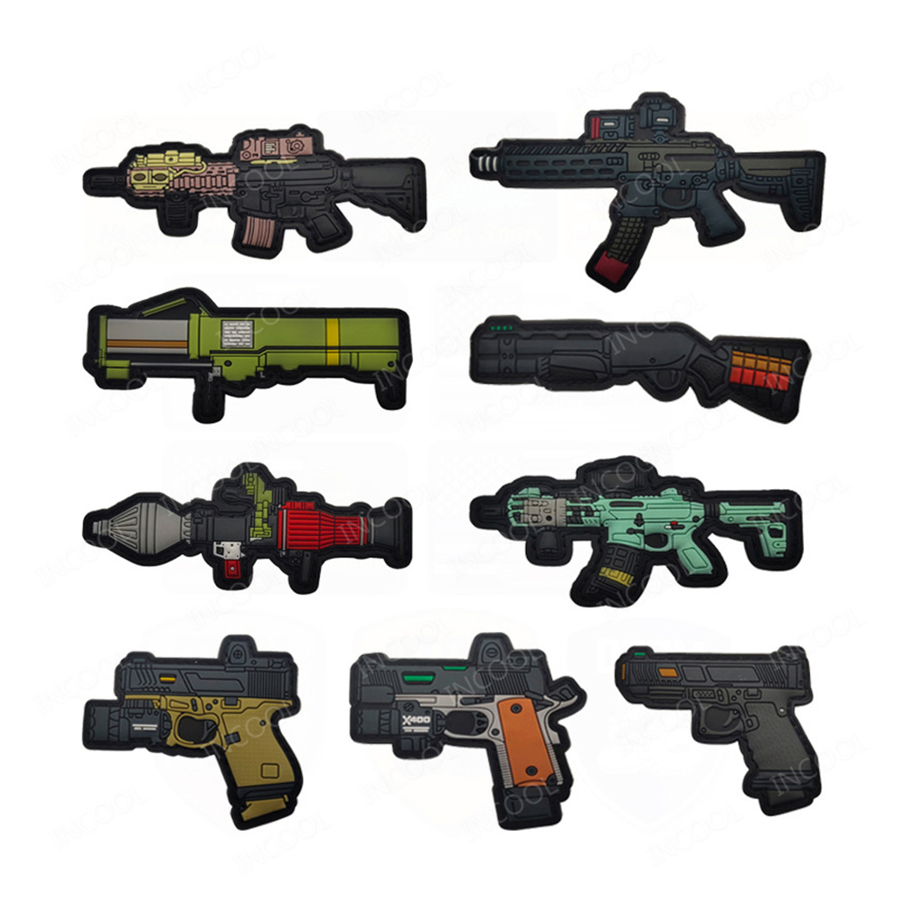 3D PVC Rubber Gun Patch AK47 H - Hunting Blind Fabric recension och pris