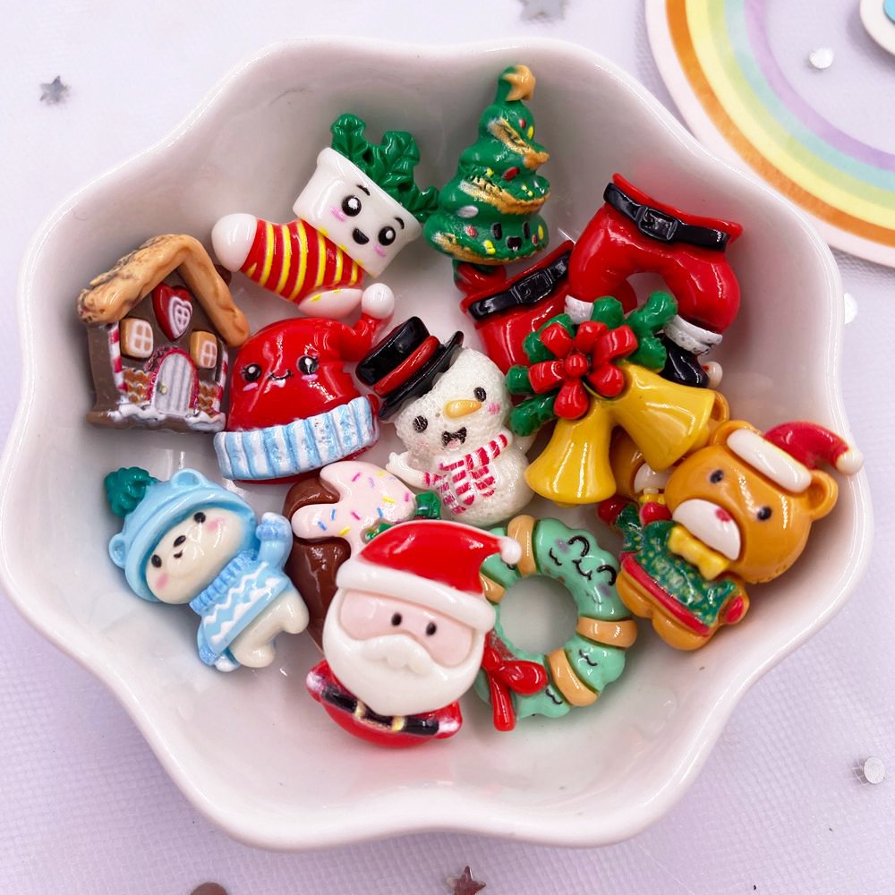 12PCS Resin Kawaii Colorful Mi - Elk Bugle Call recension och pris