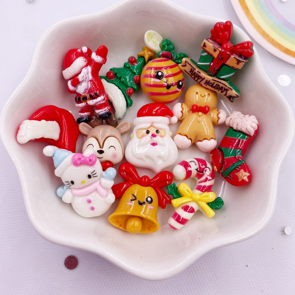 12PCS Resin Kawaii Colorful Mi - Elk Bugle Call recension och pris