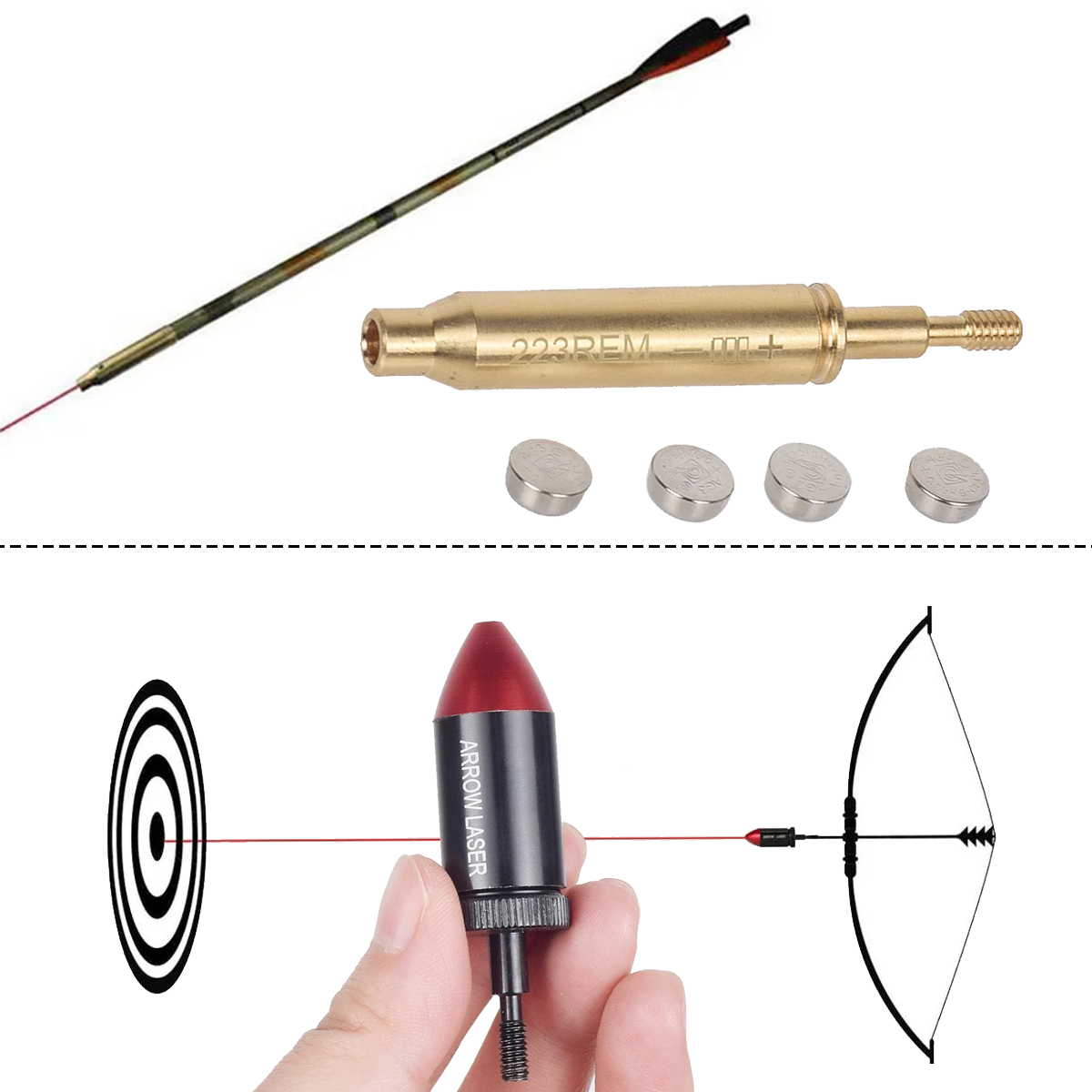 Tactical Archery .223 REM Red  - Crossbow Scope Sight recension och pris