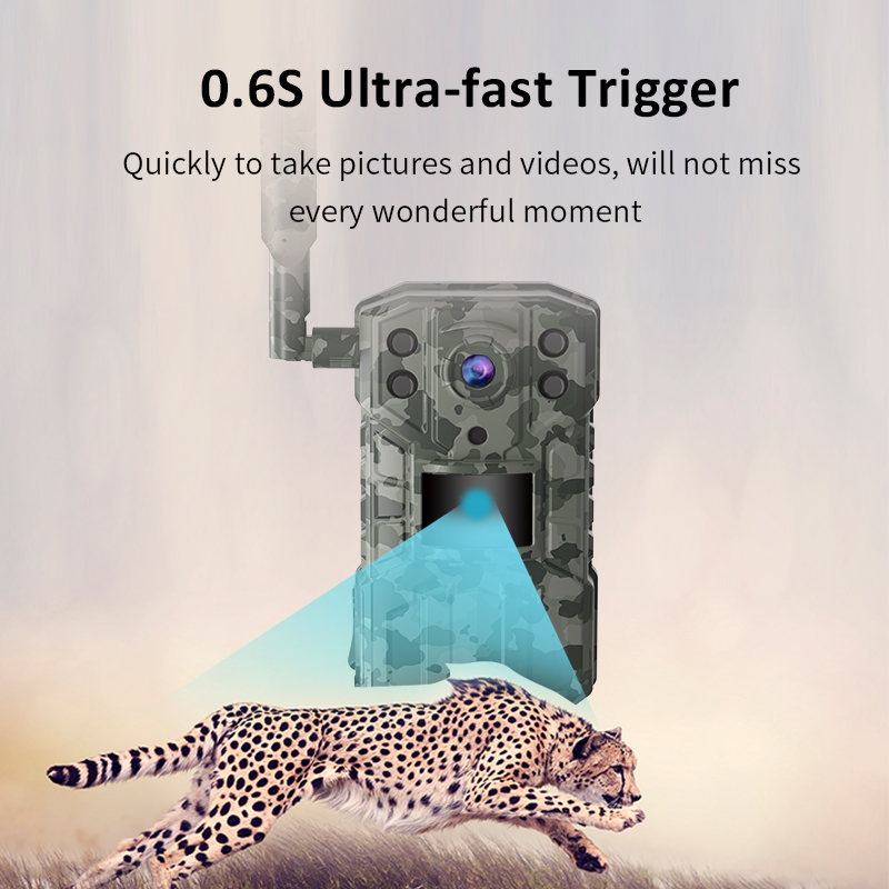 2K Support Solar Powered Lithi - Outdoor Hunting Camera Wireless recension och pris